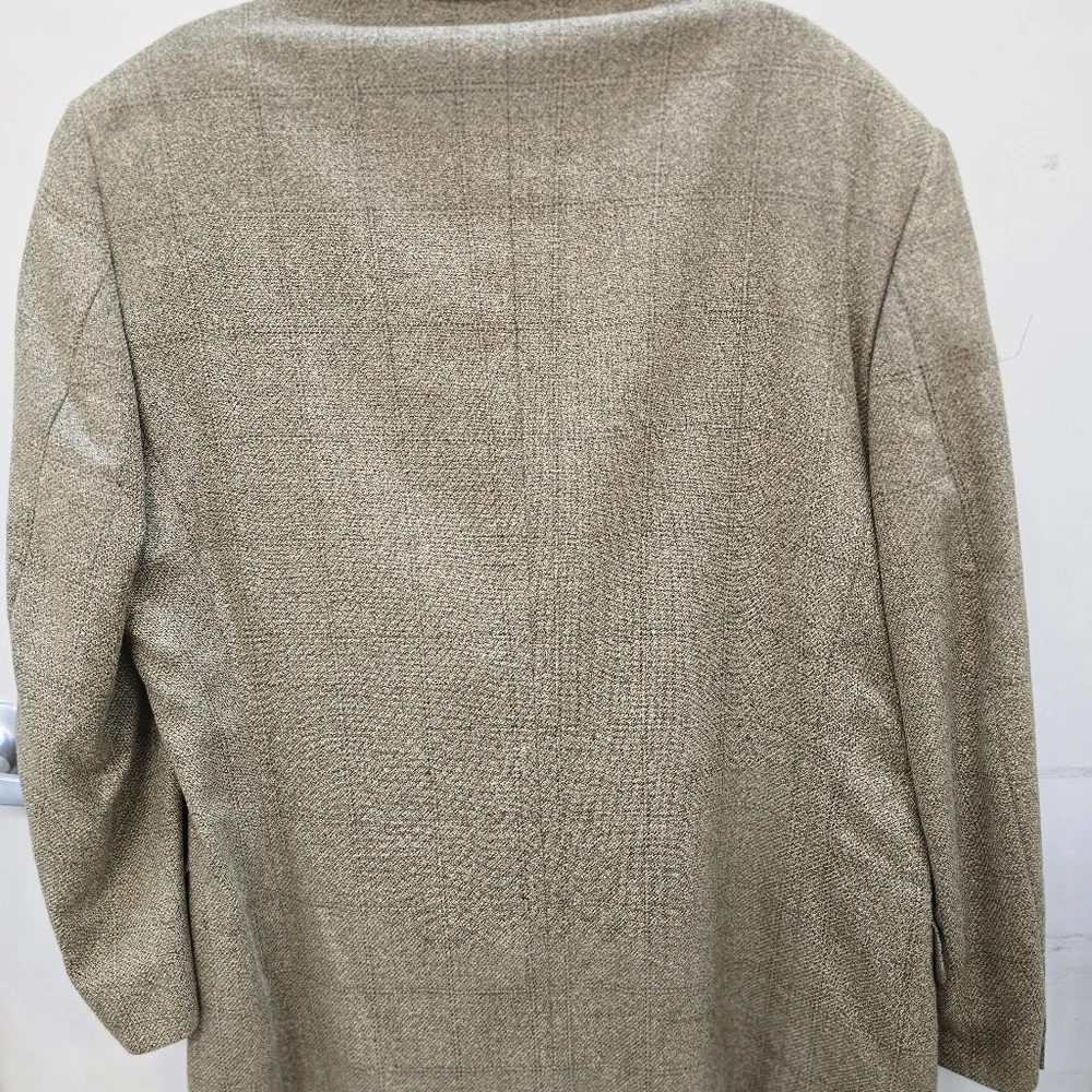 Vtg Ermenegildo Zegna Soft Men's Blazer Sports Jacket Size 44R EUC TO PRISTINE - Picture 11 of 16